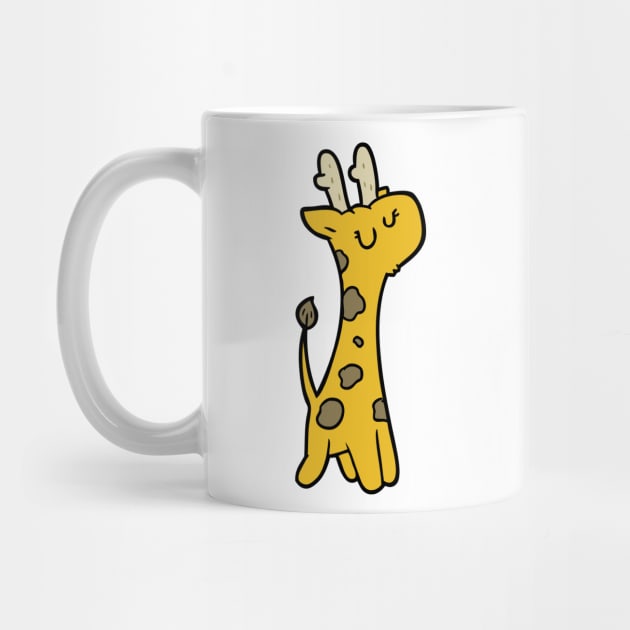 Baby Cartoon Giraffe by FunnyMoonCosmic